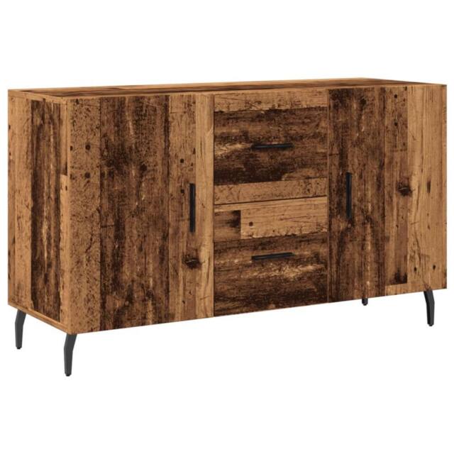 Berkfield Home Sideboard Old Wood 100x36x60 cm Engineered Wood in Brown - Size: 100 x 36 x 60 cm - image 1