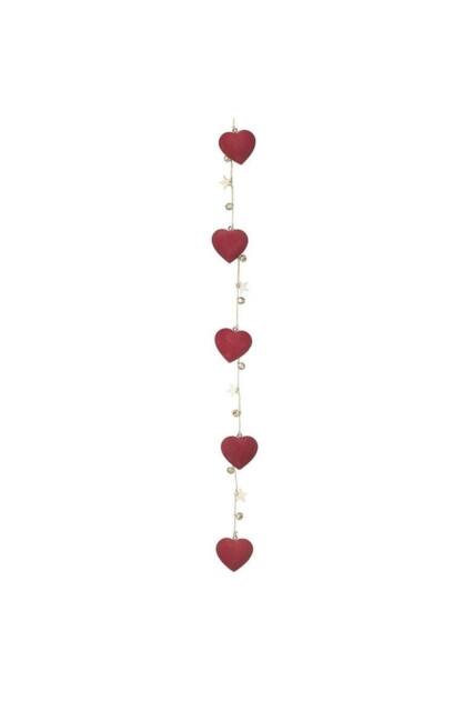 KDMD Red Metal Heart Garland Garland design for everyday use - image 1