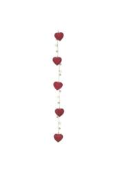 KDMD Red Metal Heart Garland Garland design for everyday use - thumbnail 2