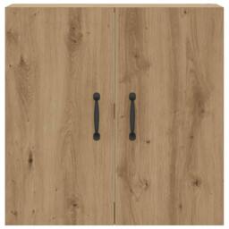Berkfield Home Wall Cabinet Artisan Oak 60x31x60 cm Engineered Wood in Brown - Size: 60 x 31 x 60 cm - thumbnail 5