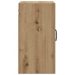 Berkfield Home Wall Cabinet Artisan Oak 60x31x60 cm Engineered Wood in Brown - Size: 60 x 31 x 60 cm - thumbnail 6