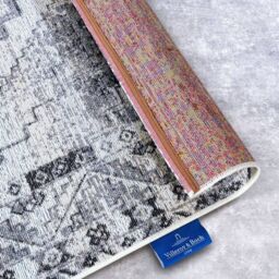 THE RUGS Villeroy & Boch Domenique Rug - Indoor Outdoor, UV Resistant Flatweave in Grey - Size: 160 cm x 235 cm - thumbnail 5