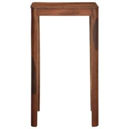 Berkfield Home Bar Table 60x60x107 cm Solid Wood Acacia in Brown - Size: 60 x 60 x 107 cm - thumbnail 2