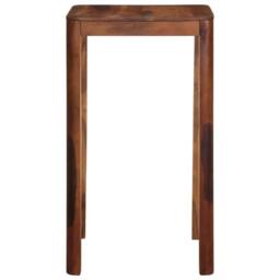 Berkfield Home Bar Table 60x60x107 cm Solid Wood Acacia in Brown - Size: 60 x 60 x 107 cm - thumbnail 3