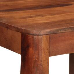 Berkfield Home Bar Table 60x60x107 cm Solid Wood Acacia in Brown - Size: 60 x 60 x 107 cm - thumbnail 5