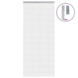 Berkfield Home Chain Door Fly Screen 90x200 cm Aluminium in Silver - thumbnail 2
