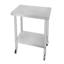 Monstershop KuKoo Work Table - 60cm x 45cm x 86cm in Silver - Size: 60 cm x 45 cm x 86 cm - thumbnail 2