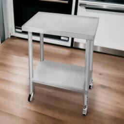 Monstershop KuKoo Work Table - 60cm x 45cm x 86cm in Silver - Size: 60 cm x 45 cm x 86 cm - thumbnail 5