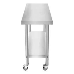 Monstershop KuKoo Work Table - 60cm x 45cm x 86cm in Silver - Size: 60 cm x 45 cm x 86 cm - thumbnail 3