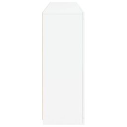Berkfield Home Sideboard with LED Lights White 162x37x100 cm - Size: 162 x 37 x 100 cm - thumbnail 7