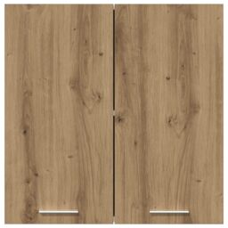 Berkfield Home Kitchen Wall Cabinet¬†Artisan Oak¬†60x31x60 cm Engineered Wood in Brown - Size: 60 x 31 x 60 cm - thumbnail 6