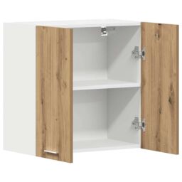 Berkfield Home Kitchen Wall Cabinet¬†Artisan Oak¬†60x31x60 cm Engineered Wood in Brown - Size: 60 x 31 x 60 cm - thumbnail 5