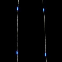 Berkfield Home LED Micro Fairy String Lights 40m 400 LED Blue 8 Function - thumbnail 5