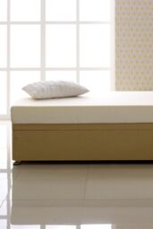 The Shire Bed Company Azalea High Density Memory Foam Mattress in White - Size: Single - thumbnail 1