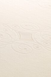 The Shire Bed Company Azalea High Density Memory Foam Mattress in White - Size: Single - thumbnail 4