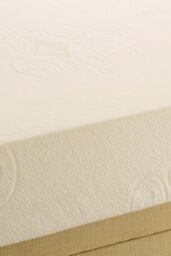 The Shire Bed Company Azalea High Density Memory Foam Mattress in White - Size: Single - thumbnail 3