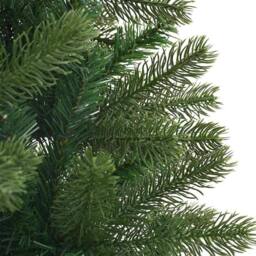 Berkfield Home Artificial Christmas Tree with 150 LEDs Green 150 cm PE & PVC - thumbnail 6