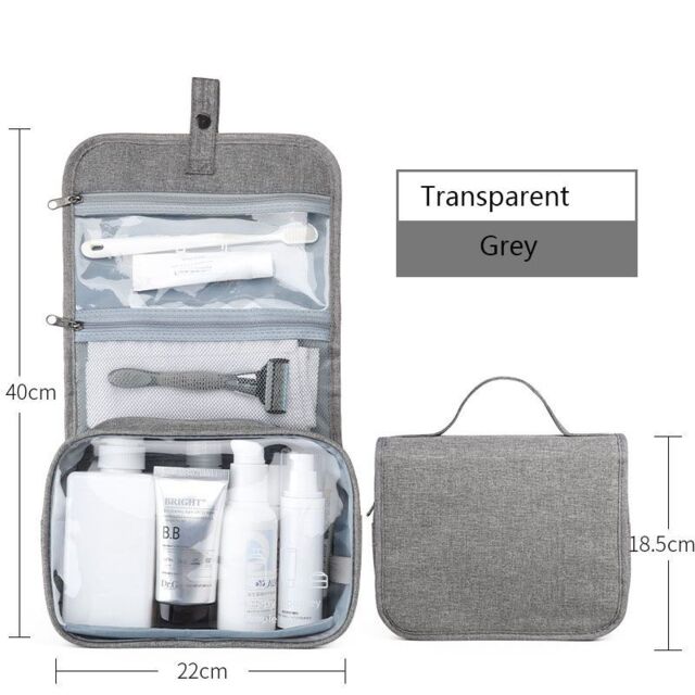 Leaper Large Capacity Portable Waterproof Foldable Storage Bag in Grey - image 1