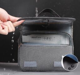 Leaper Large Capacity Portable Waterproof Foldable Storage Bag in Grey - thumbnail 2