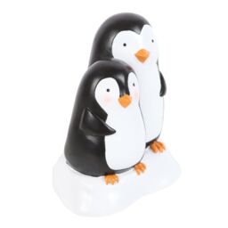 Something Different Snuggle Season Resin Penguin Ornament in Black - thumbnail 3