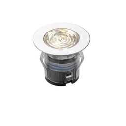 Netlighting Ikonpro Cct LED 10 Light Outdoor Recessed Light Kit Polished Stainless Steel Clear IP67 - thumbnail 4
