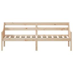 Berkfield Home Day Bed without Mattress 80x200 cm Solid Wood Pine in Natural - thumbnail 4