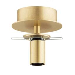 Netlighting Paloma Wall Lamp Opal Matt (Fluted) Brushed Brass in White - thumbnail 5