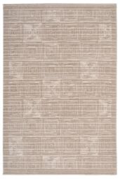 Kukoon Neutral Beige Geometric Living Area Rug - Size: 120 cm x 170 cm - thumbnail 1