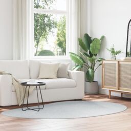 "Berkfield Home Rug ""HUARTE"" Short Pile Soft & Washable Grey 160x230 cm - Size: Medium" - thumbnail 1