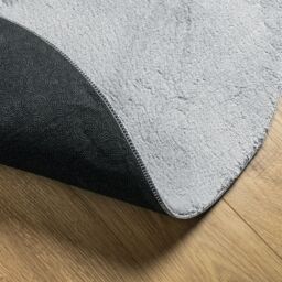 "Berkfield Home Rug ""HUARTE"" Short Pile Soft & Washable Grey 160x230 cm - Size: Medium" - thumbnail 5
