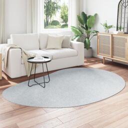 "Berkfield Home Rug ""HUARTE"" Short Pile Soft & Washable Grey 160x230 cm - Size: Medium" - thumbnail 3