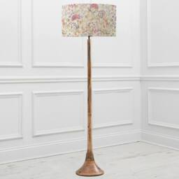 Voyage Maison Kinross Floor Lamp With Hedgerow Eva Lampshade in Cream