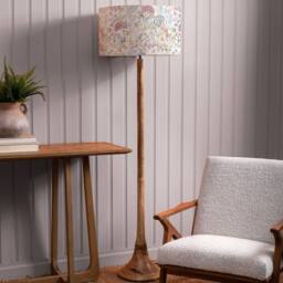Voyage Maison Kinross Floor Lamp With Hedgerow Eva Lampshade in Cream - thumbnail 2