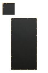 MirrorOutlet Gold Metal Framed Window Wall or Leaner Garden Mirror (160CM X 80CM) - Size: 1 Pack - thumbnail 4