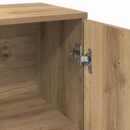 Berkfield Home Sideboard Artisan Oak 88x30x64 cm Engineered Wood in Brown - Size: 88 x 30 x 64 cm - thumbnail 8