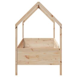 Berkfield Home Kids' House Bed Frame without Mattress 80x200 cm Pine in Brown - thumbnail 5