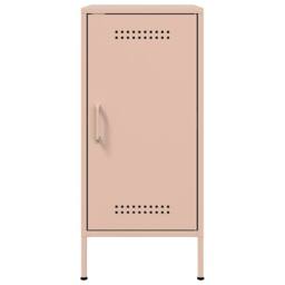 Berkfield Home Sideboards 2 pcs Pink 36x39x79 cm Steel - Size: 36 x 39 x 79 cm - thumbnail 7