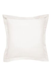 1951 'Luxury 1000 Thread Count' Egyptian Cotton Square Pillowcase in Off-White - thumbnail 1