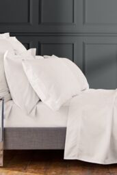 1951 'Luxury 1000 Thread Count' Egyptian Cotton Square Pillowcase in Off-White - thumbnail 3
