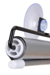 Living and Home 125cm H Set of 2 Roller Blinds Window Shades in Black - Size: 45 cm - thumbnail 7