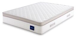 Bedzonline 4FT Small Double Premium Hybrid Mattress - Romantic Nights, Ultimate Comfort, Deep Relaxation in Off-White - thumbnail 4