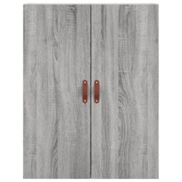 Berkfield Home Highboard Grey Sonoma 69.5x34x180 cm Engineered Wood - thumbnail 6