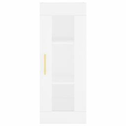 Berkfield Home Wall Mounted Cabinet White 34.5x34x90 cm - thumbnail 6