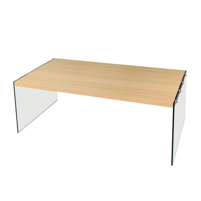 SPETLEK Wooden Coffee Table Minimalist in Natural - image 1