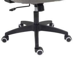 FLAVORA Grey-Ergonomic Office Chair High Back in Grey - Size: 0.6m2 - thumbnail 5