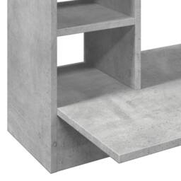 Berkfield Home Modern Wall-Mounted Desk Concrete Grey 105x48x75 cm Engineered Wood - Size: 105 x 48 x 75 cm - thumbnail 7