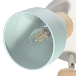 Happy Homewares Contemporary Scandinavian Designed Triple Spot Ceiling Light - thumbnail 3