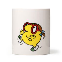 Mr. Men And Little Miss Little Miss Busy Quoted Lemon & Mandarin Scented Candle in White - Size: Medium - thumbnail 3