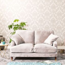 Artemis Home Mackenzie 2 Seat Sofa in Silver - thumbnail 1