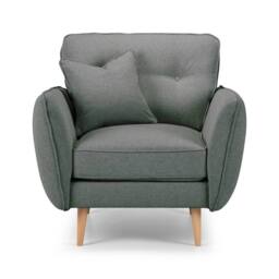 The Great Sofa Company Ailis Armchair Faro Slate in Dark Grey - thumbnail 3